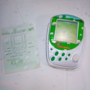 Game Golf Champion hand held game instruction